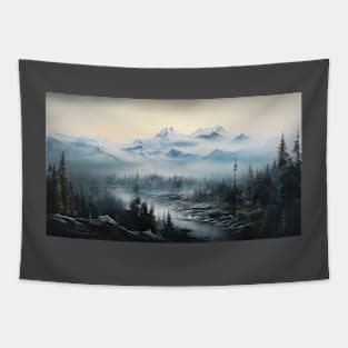 Beautiful lush mountains for your Airbnb, hotel, motel or home Tapestry