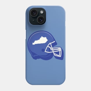 Kentucky Outline Football Helmet Phone Case