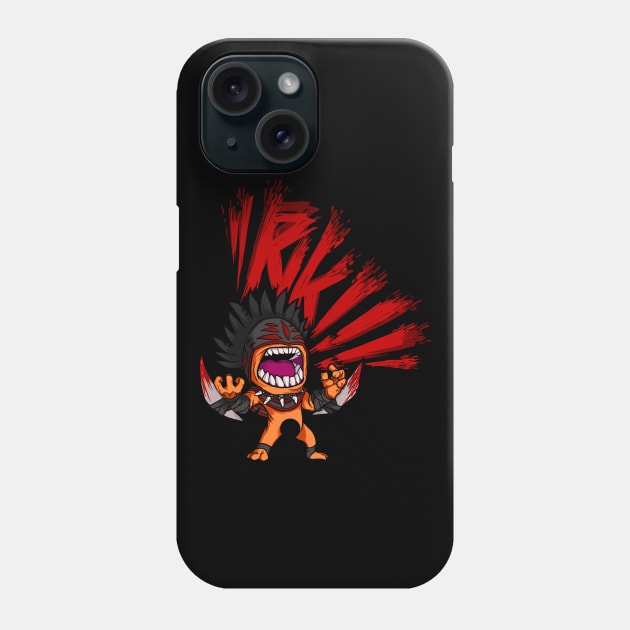 Bloody Rage Phone Case by mankeeboi