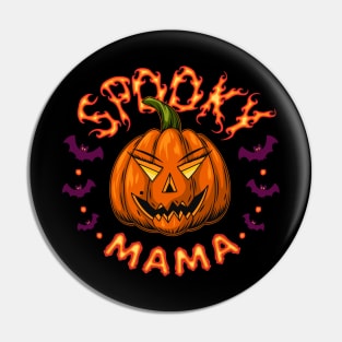 Spooky Mama for Halloween holiday Pin