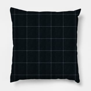 Checkered windowpane pattern Pillow