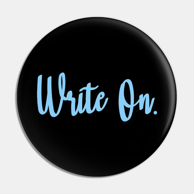 Write On Pin by colorsplash