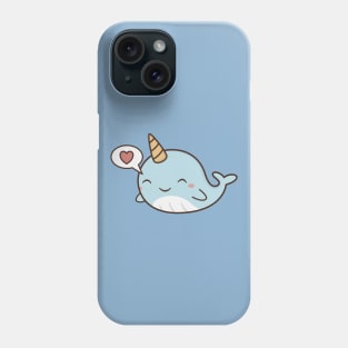 Kawaii Cute Narwhal Phone Case