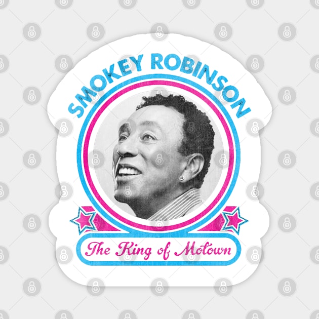 Smokey Robinson The King Of Motown Magnet by pitulas