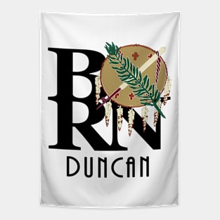 BORN Duncan Oklahoma Tapestry