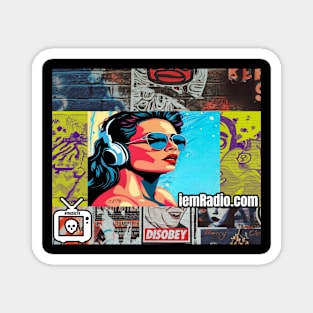 IEM Radio Design Indie Music Radio Station Magnet