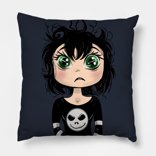 Vampire Girl Pillow by OCDVampire