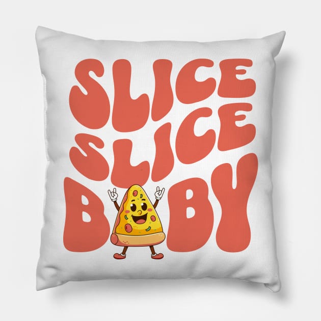 Slice Slice Baby Pillow by Three Meat Curry