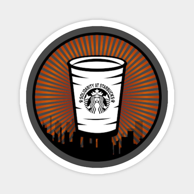 Starbucks Solidarity Magnet by WorldMusicGal