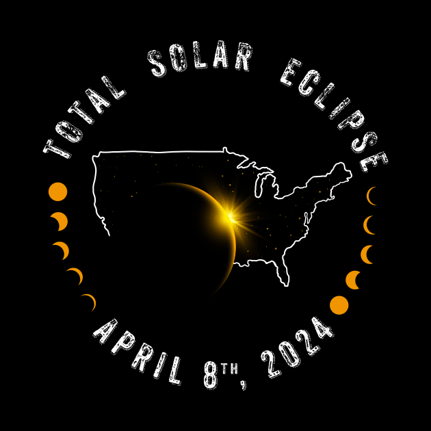 Total Solar Eclipse 2024 by Wintrly
