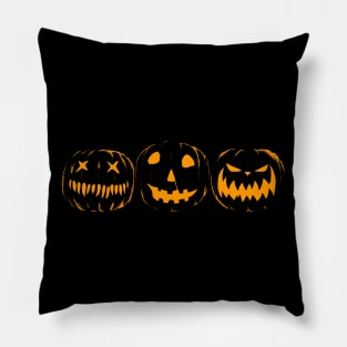 Movie Jack o'lanterns Pillow