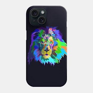 Colorful Lion Phone Case