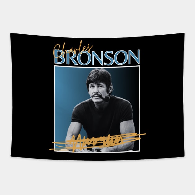 Charles bronson///original retro Tapestry by DetikWaktu