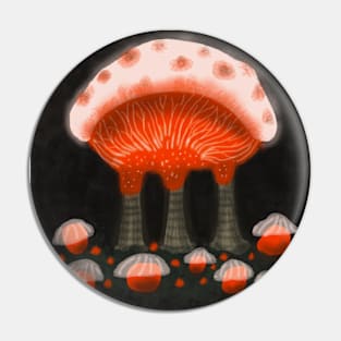 Mother Mushroom Pin