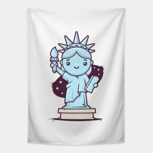 Cute Miss Liberty Tapestry