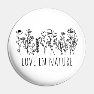 nature loves Pin