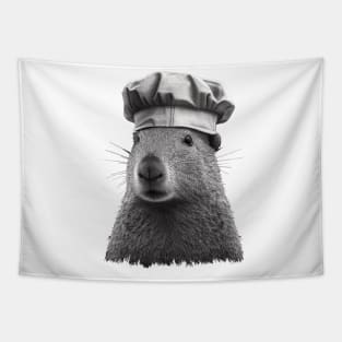 Capybara cook Tapestry