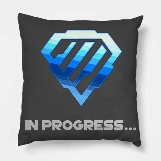 Diamond In Progress. [Rocket League] Pillow by Tad