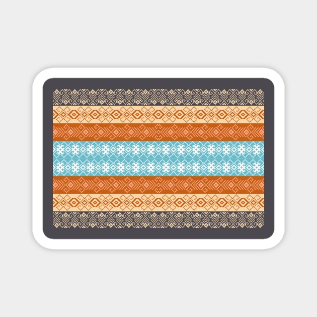 beautiful pattern Magnet by noke pattern