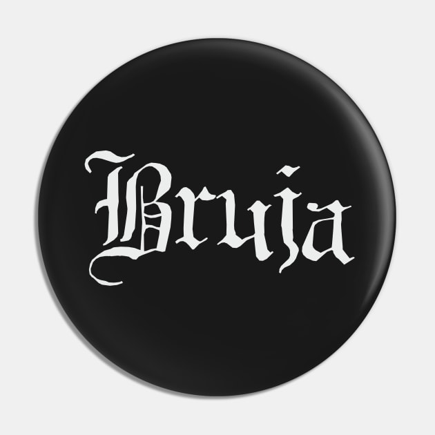 Bruja - Spanish and Mexican Witch Pin by TheGhoulishGarb