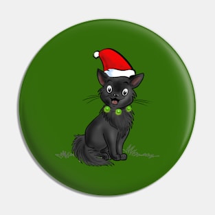 Christmas Cat Pin