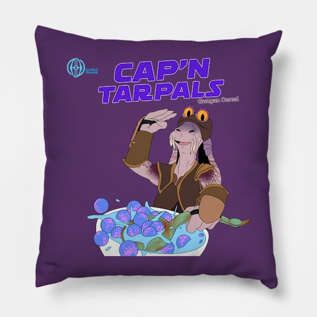 TarpaIs Cereal Shirt Pillow by EriktheNerd