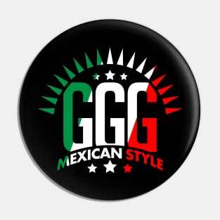 Mexican Style Boxing Pin