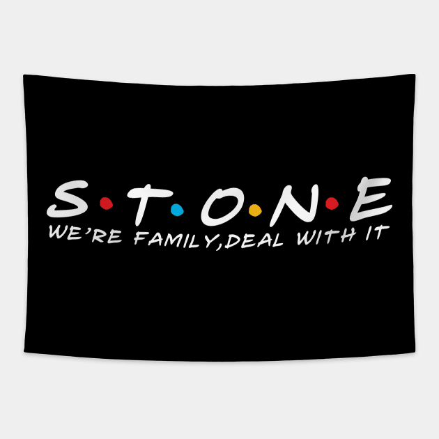 The Stone Family Stone Surname Stone Last name Tapestry by TeeLogic