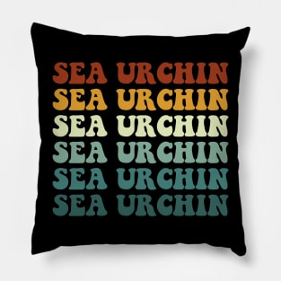 Sea urchin Repetation Funny & humor Sea urchins Cute & Cool Art Design Lovers Pillow