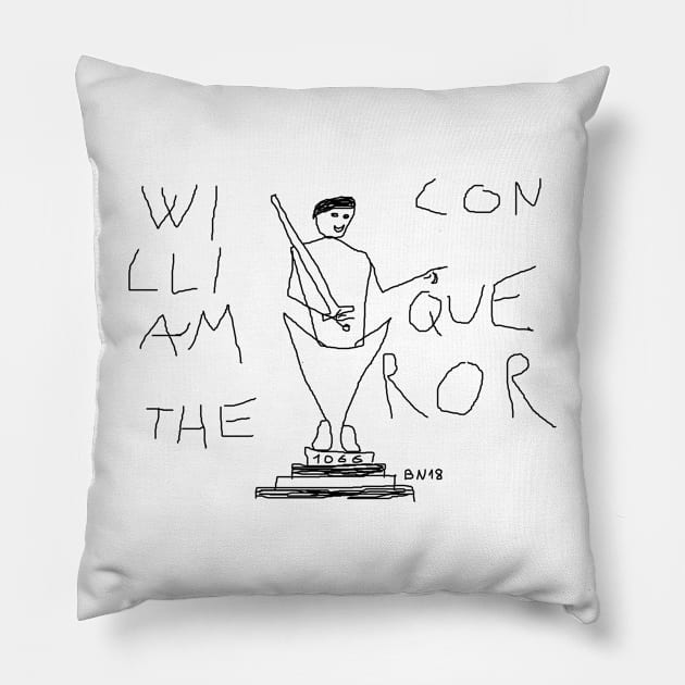 William the Conqueror by BN18 Pillow by JD by BN18 