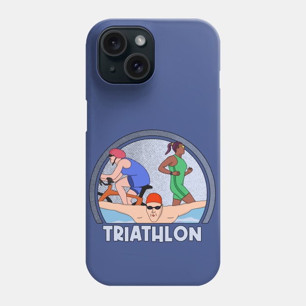 Triathlon Phone Case by DiegoCarvalho