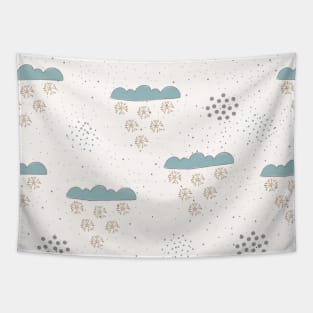 Clouds Pattern Tapestry