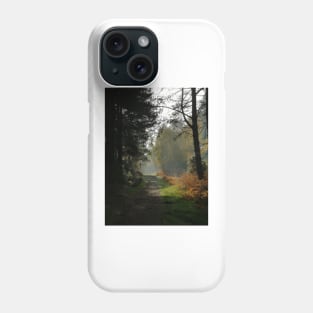 Forest Path in Fall Phone Case