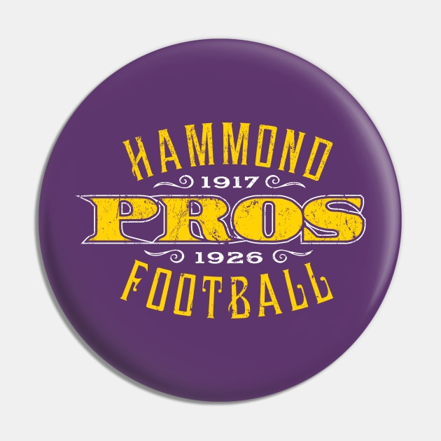 Hammond Pros Pin by MindsparkCreative