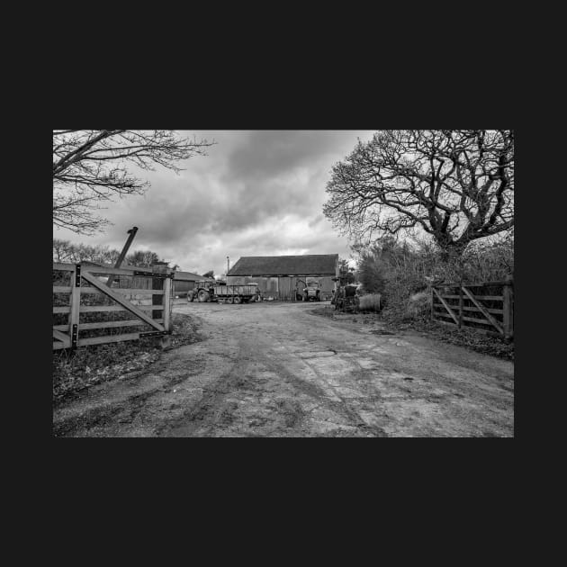 Traditional working farm in the English countryside by yackers1