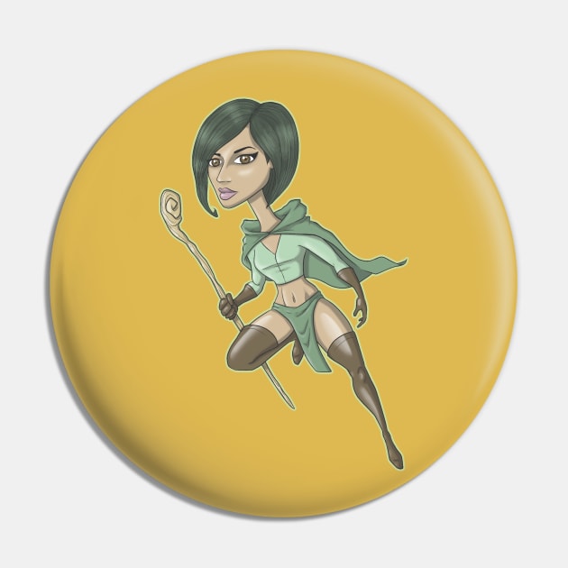 hazel Pin by bobgoodallart