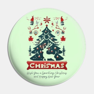 Christmas and New Year Hugs Collection Pin