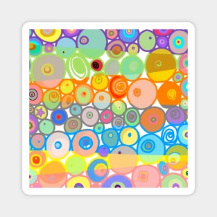 Summer Circles Magnet