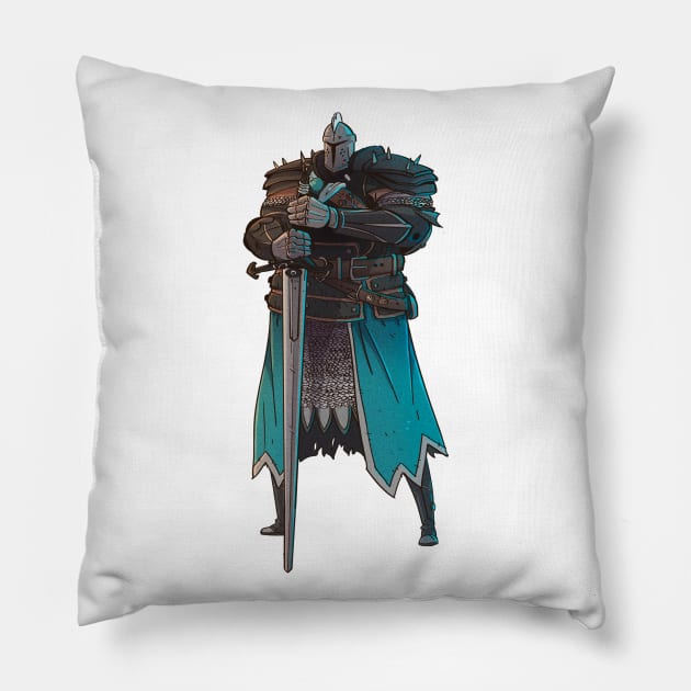 KNIGHT Pillow by DUST2196