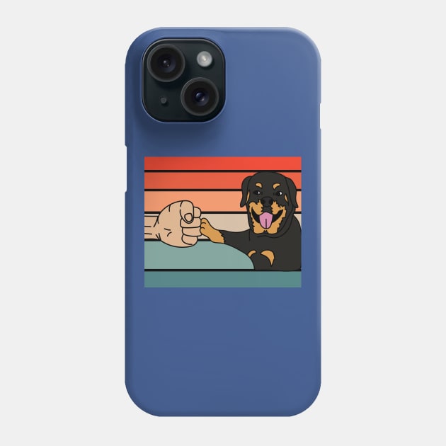 Best Retro Dog Owner Of All Time Phone Case by flofin