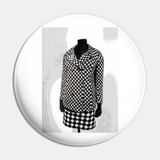 A Chequered Past Pin