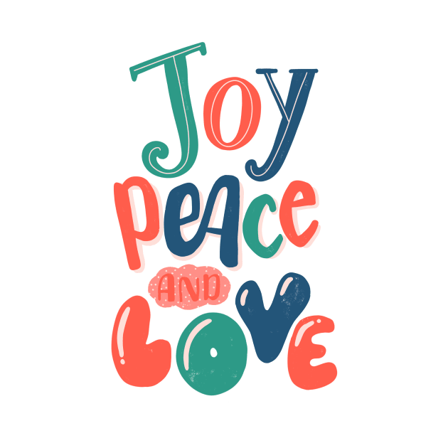 Joy, peace and love by whatafabday