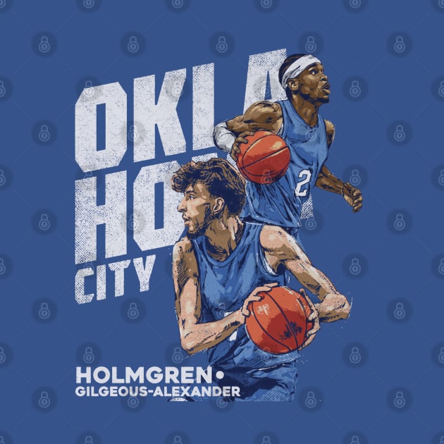 Chet Holmgren & Shai Gilgeous-Alexander Oklahoma City Duo by ClarityMacaws