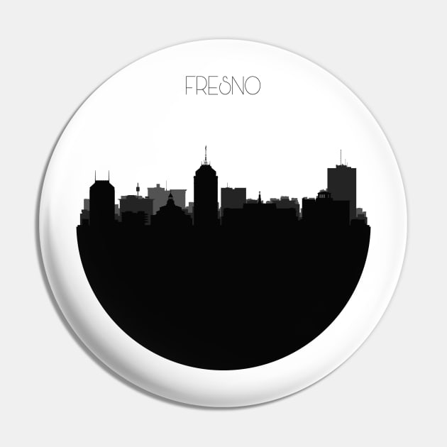 Fresno Skyline Pin by inspirowl