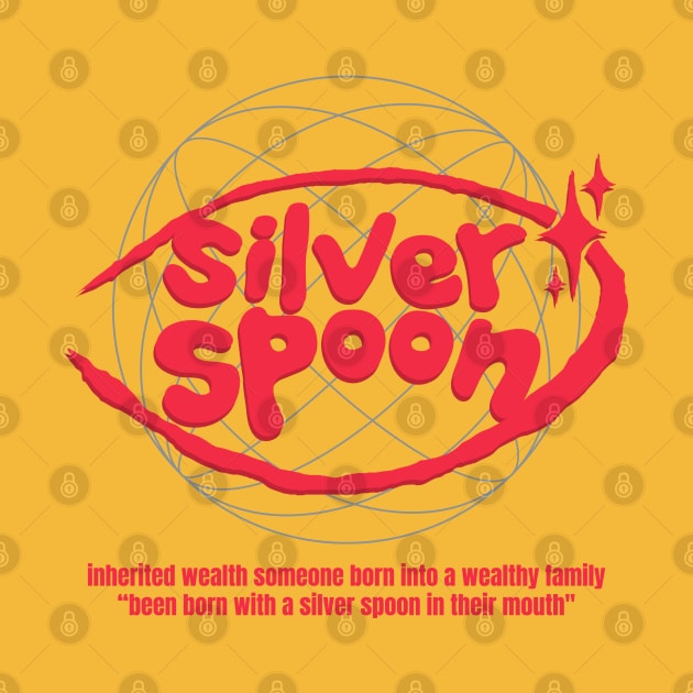 Silver Spoon word lettering art by idbihevier