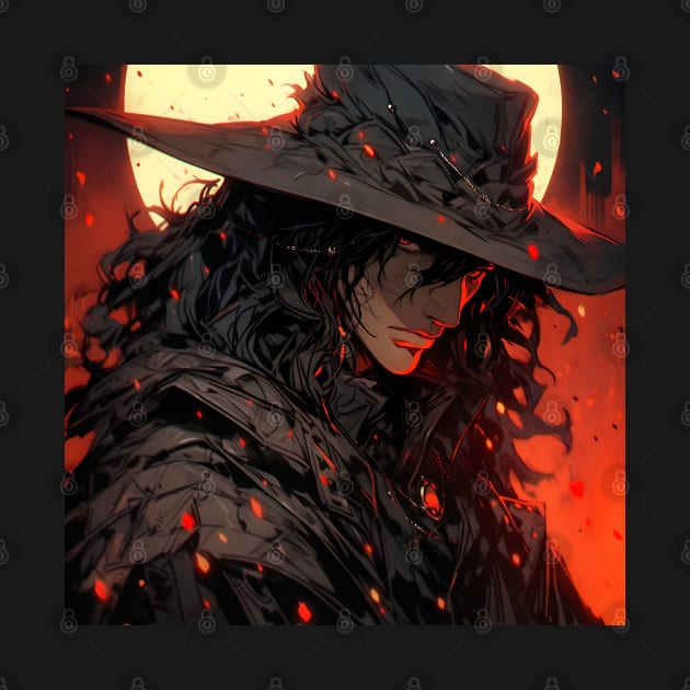 Hunters of the Dark: Explore the Supernatural World with Vampire Hunter D. Illustrations: Bloodlust by insaneLEDP