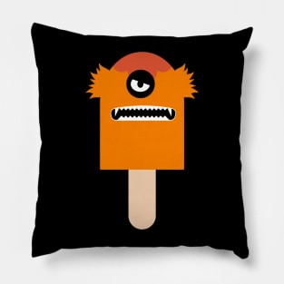 orange character icecream Pillow