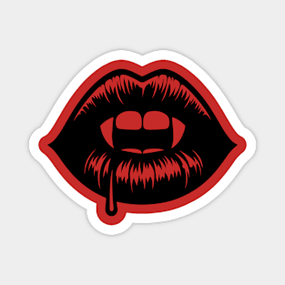 Vampire Lips Magnet