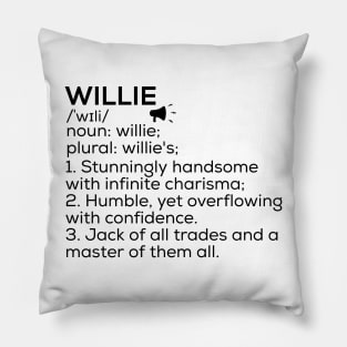 Willie Name Definition Willie Meaning Willie Name Meaning Pillow