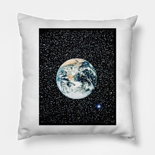 Apollo 17 view of the earth (E050/0230) Pillow